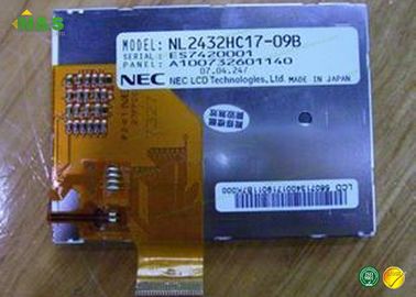 O profissional do NEC de 2,7 polegadas indica NL2432HC17-09B, painel de alta resolução da visualização óptica de painel LCD