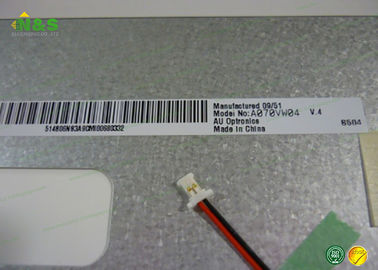 Painel normalmente branco de A070VW04 V4 AUO LCD/tela portátil do lcd do reprodutor de DVD 7