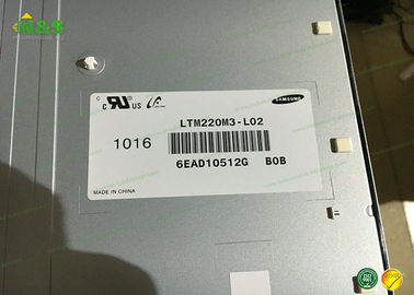 22,0 da polegada LTM220M3-L02 SAMSUMG LCD do painel 1000:1 16.7M CCFL LVDS do preto LCM 1680×1050 300 normalmente