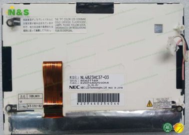 NL4823HC37-03 painel do Nec Tft Lcd de 7,0 polegadas, tela plano industrial de 76 PPI