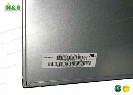 60Hz M200FGE L20 20,0 painel do monitor do painel de exposição HD de Chimei Lcd da polegada LCD