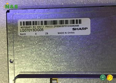 350 placa afiada do brilho LQ070Y3DG05 LCD do ² do CD/m cores da exposição de 7,0 polegadas 16.7M