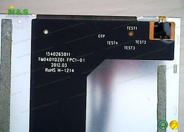 TM040YDZ01 4.0inch Tianma LCD indica 480 (RGB) ×800, definição de WVGA