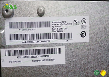 24,0 avançam o painel de revestimento duro de M240HVN03.0 AUO LCD com área ativa de 531.36×298.89 milímetro