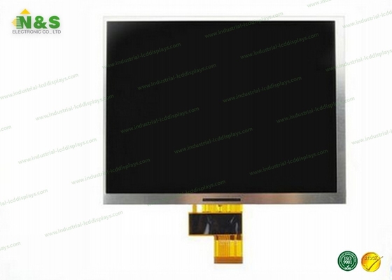 Chimei revestimento duro do painel de TFT LCD do Um-si de 8,0 polegadas normalmente branco