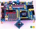 14 - Placas do desenvolvimento do microcontrolador do Pin MSP430F149-DEV2 que apoiam o software de desenvolvimento o mais atrasado