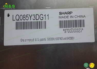 Polegada afiada LCM 800×480 do painel 8,5 de LQ085Y3DG11 LCD