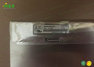 HSD070PWW1-A00 HannStar um preto de 7,0 polegadas normalmente com 150.72×94.2 milímetro