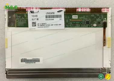 Polegada normalmente branca LCM 1366×768 230 do módulo CPT 10,1 de CLAA101WA01 TFT LCD com 222.72×125.22 milímetro