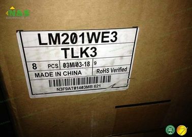 Placa normalmente branca de LM201WE3-TLK3 LG LCD 20,1 polegadas com área ativa de 433.44×270.9 milímetro