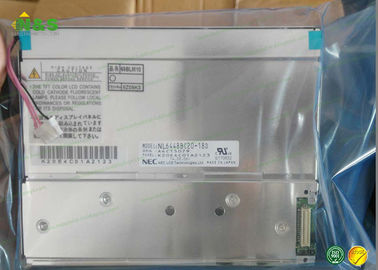 6,5 NEC da exposição do lcd do tela plano da polegada NL6448BC20-18 com área ativa de 132.48×99.36 milímetro