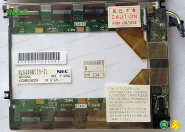 NL6448BC19-01 substituição LCM 640×480 CCFL TTL da tela da tabuleta do lcd de 6,1 polegadas