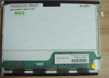 Polegada TOSHIBA TN LCM 1024×768 180nits CCFL LVDS 14pins de LTD104EA5S 10,4