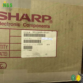 Portable exposições industriais do LCD de 6,4 polegadas, painéis de exposição afiados LQ064V3DG01 do Lcd